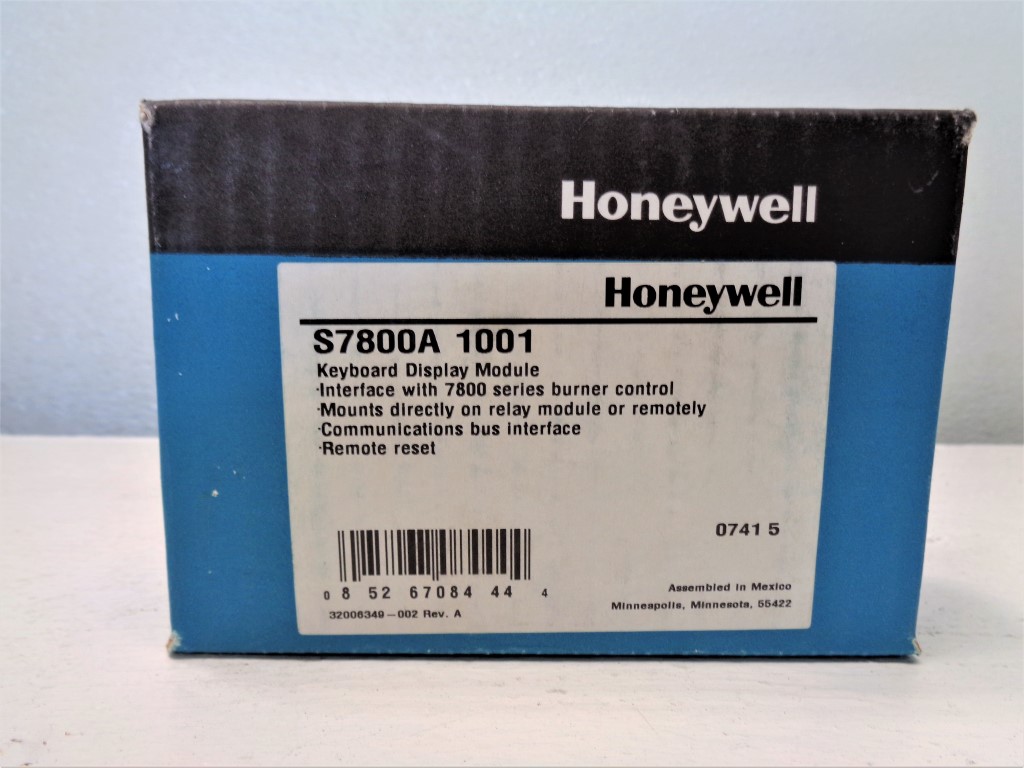 Honeywell Keyboard Display Module S7800A1001